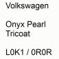 Preview: Volkswagen, Onyx Pearl Tricoat, L0K1 / 0R0R.